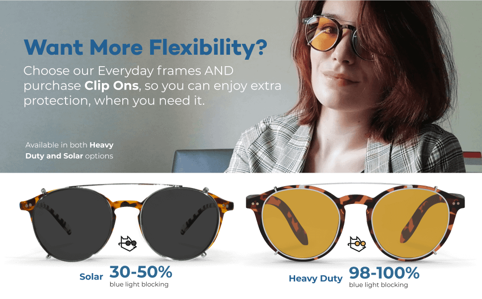 Lennon Blue Light Glasses Everyday Lens (black) Foxman Frames